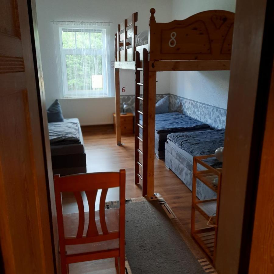 Ferienwohnung Erz-Hostel Thermalbad Wiesenbad Esterno foto