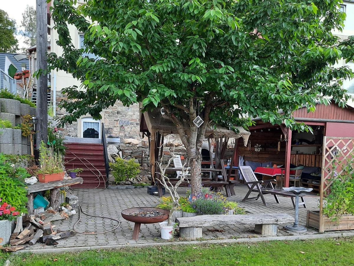 Ferienwohnung Erz-Hostel Thermalbad Wiesenbad Esterno foto